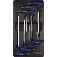 T Handle Star Wrench Set 7pc